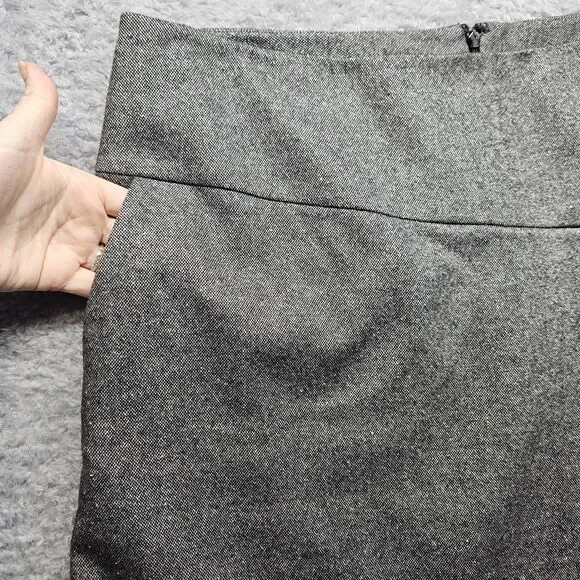 Talbots Womens Gray Skirt Suit Set Size 18 XL Wool Blend - Picture 5 of 16